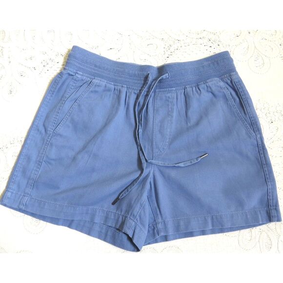 Orvis Pants - Orvis Women's Relaxed Drawstring Shorts Sky Blue Small  EUC